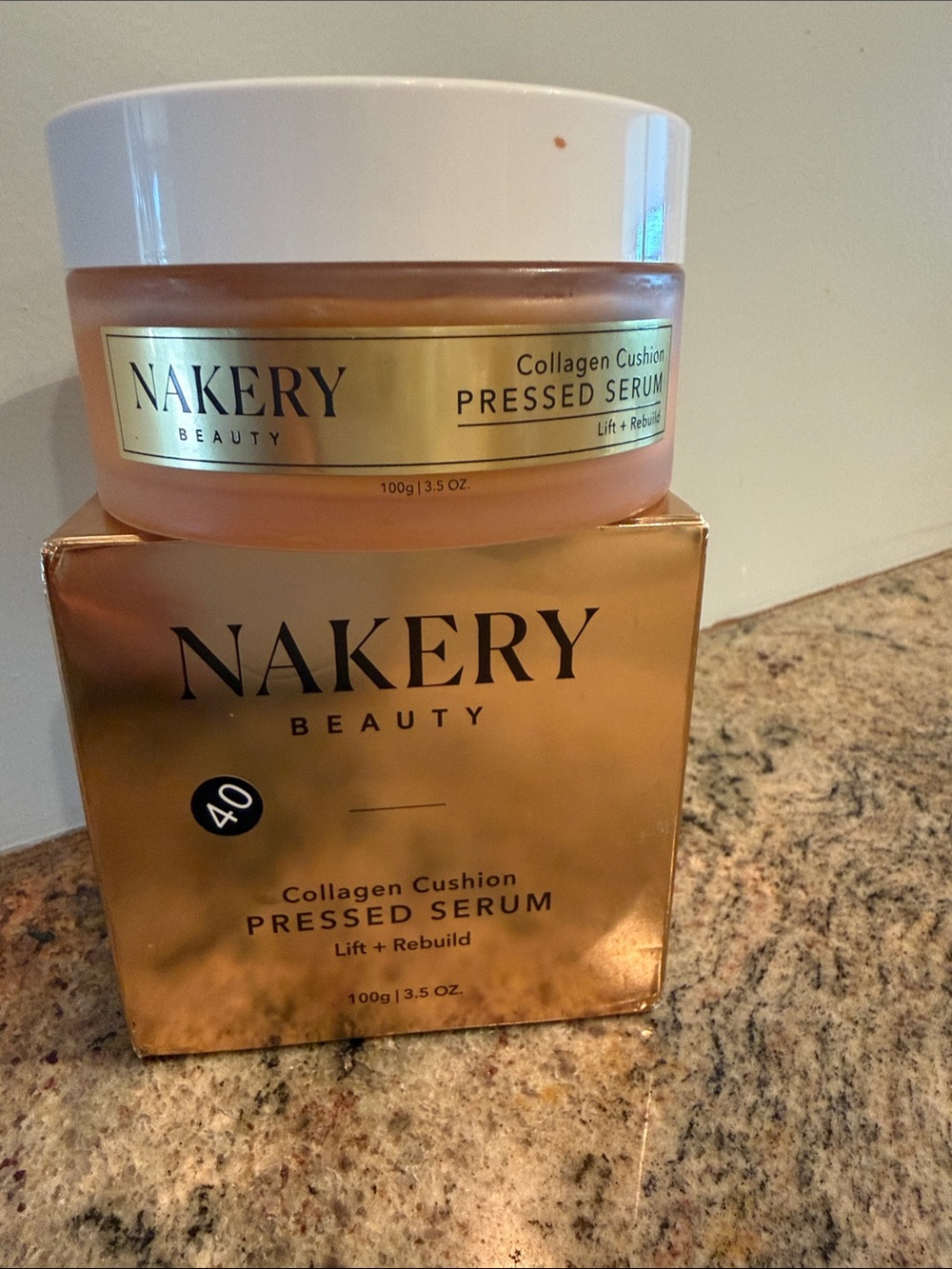 Nakery Beauty Collagen Cushion Pressed Serum NIB
